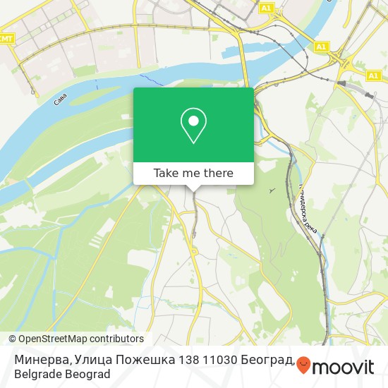 Минерва, Улица Пожешка 138 11030 Београд mapa