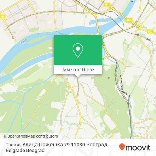 Thema, Улица Пожешка 79 11030 Београд mapa