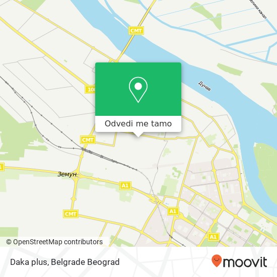 Daka plus, Улица Херцеговачка 10 11080 Београд mapa