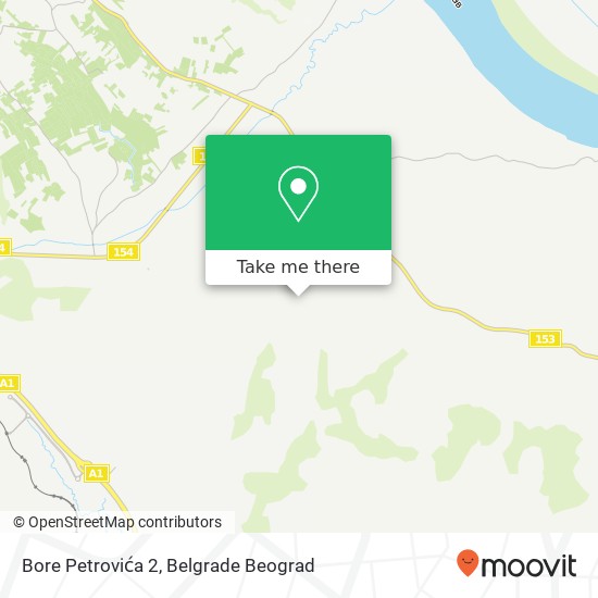 Bore Petrovića 2 mapa
