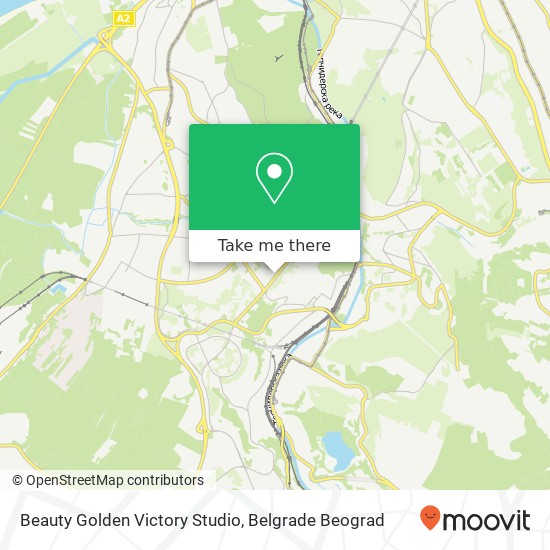 Beauty Golden Victory Studio mapa