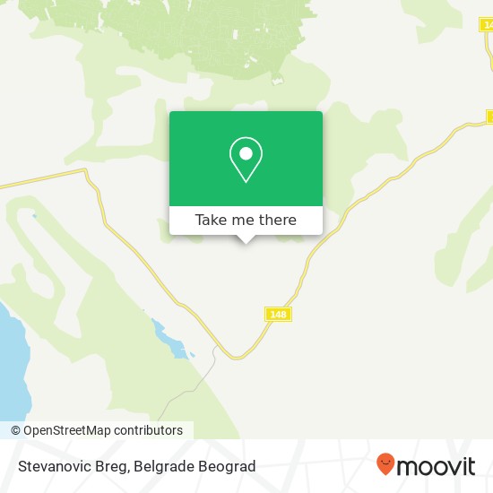 Stevanovic Breg mapa