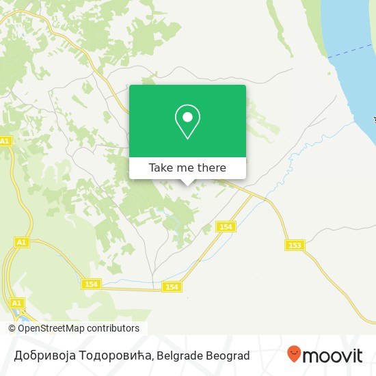 Добривоја Тодоровића mapa