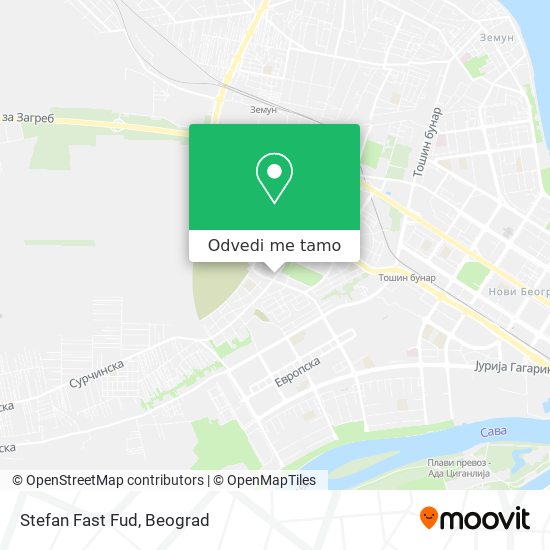 Stefan Fast Fud mapa