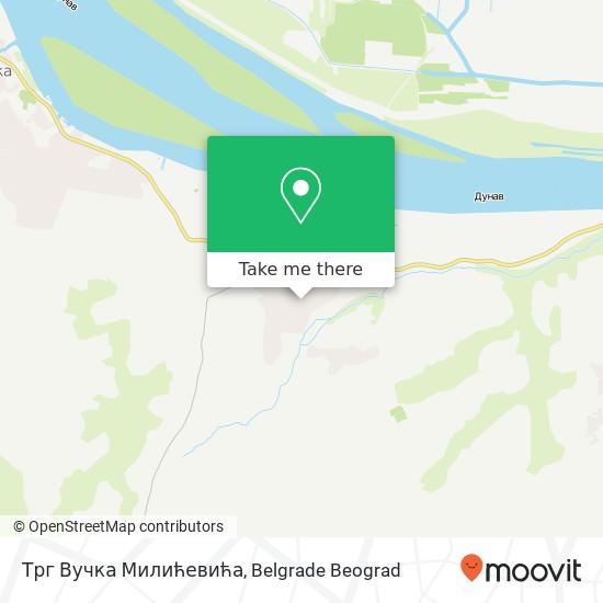 Трг Вучка Милићевића mapa