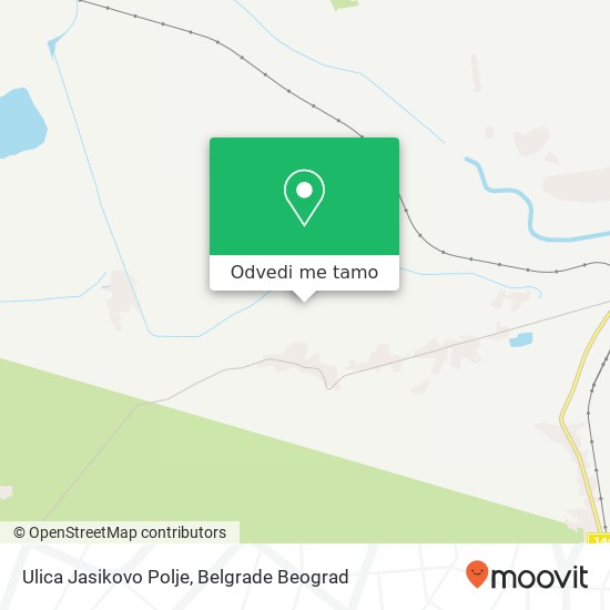 Ulica Jasikovo Polje mapa