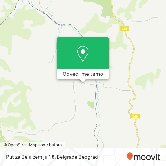 Put za Belu zemlju 18 mapa