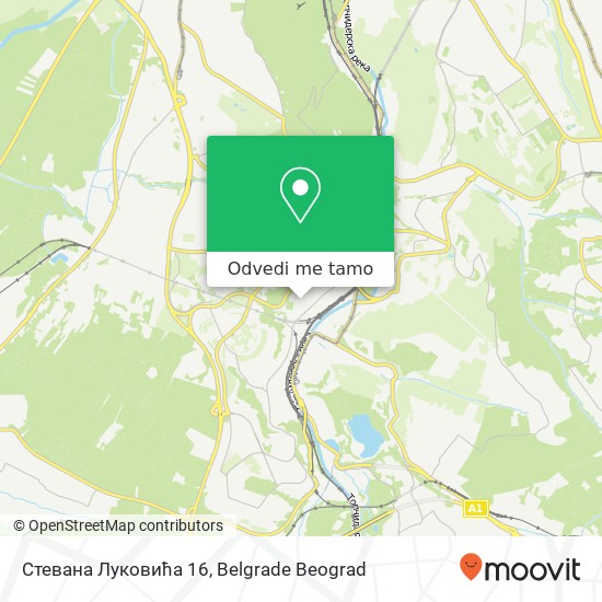 Стевана Луковића 16 mapa