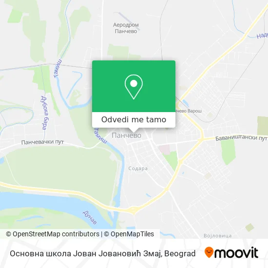 Основна школа Јован Јовановић Змај mapa