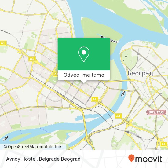 Avnoy Hostel mapa