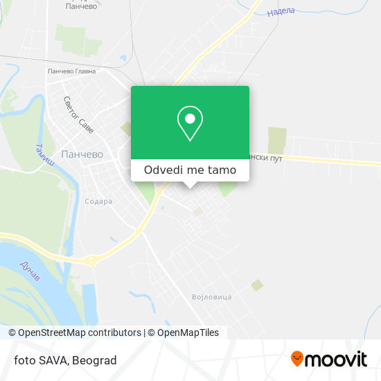 foto SAVA mapa