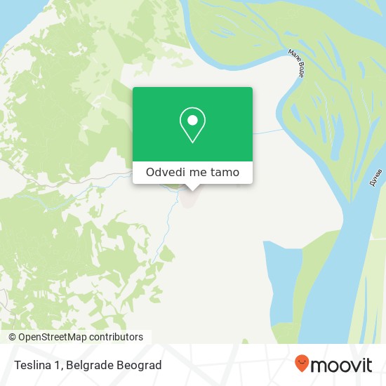 Teslina 1 mapa