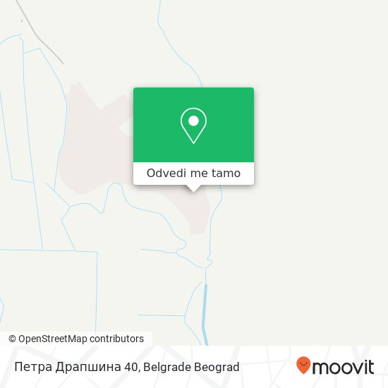 Петра Драпшина 40 mapa