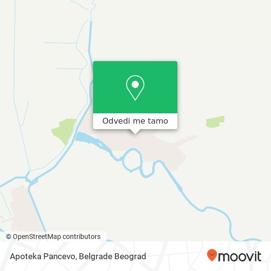 Apoteka Pancevo mapa