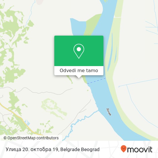 Улица 20. октобра 19 mapa