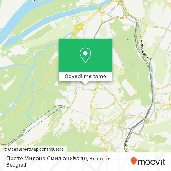 Проте Милана Смиљанића 10 mapa