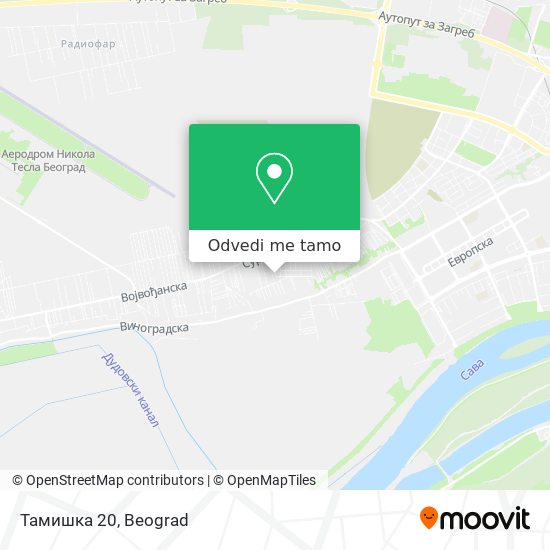 Тамишка 20 mapa