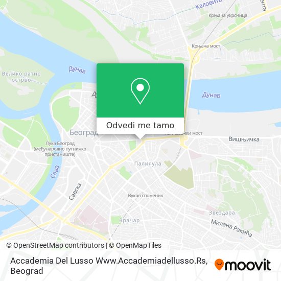 Accademia Del Lusso Www.Accademiadellusso.Rs mapa