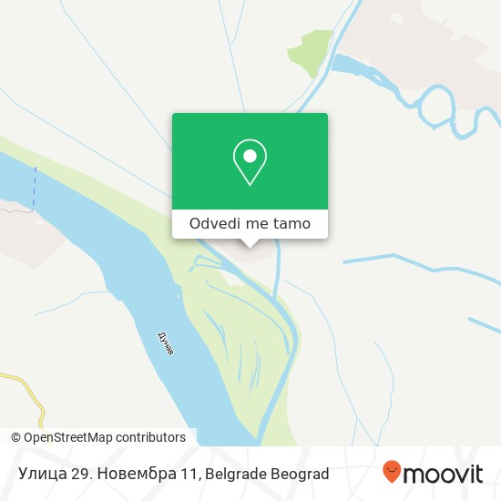 Улица 29. Новембра 11 mapa