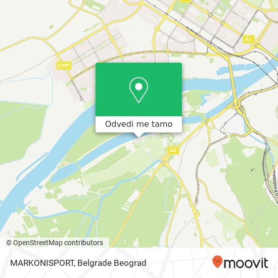 MARKONISPORT mapa