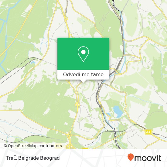 Trač mapa