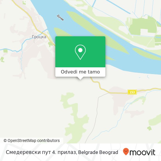Смедеревски пут 4. прилаз mapa