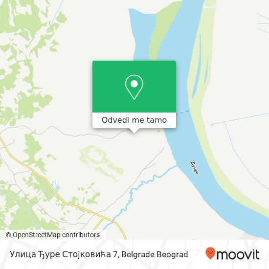 Улица Ђуре Стојковића 7 mapa