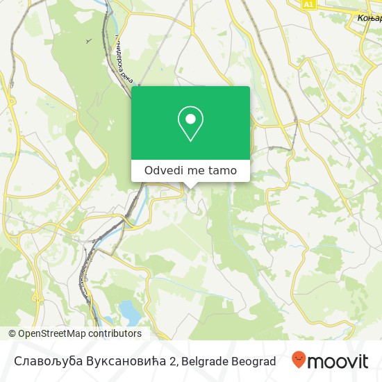 Славољуба Вуксановића 2 mapa