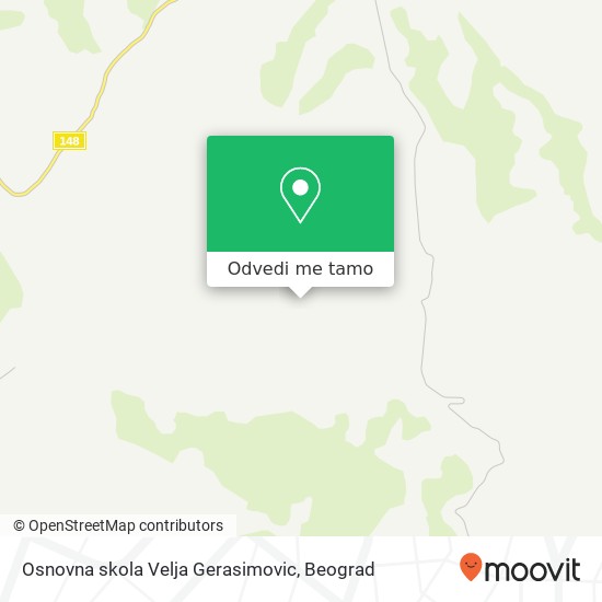 Osnovna skola Velja Gerasimovic mapa