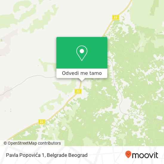 Pavla Popovića 1 mapa