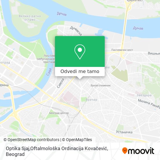 Optika Sjaj,Oftalmološka Ordinacija Kovačević mapa