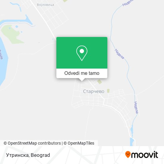 Утринска mapa