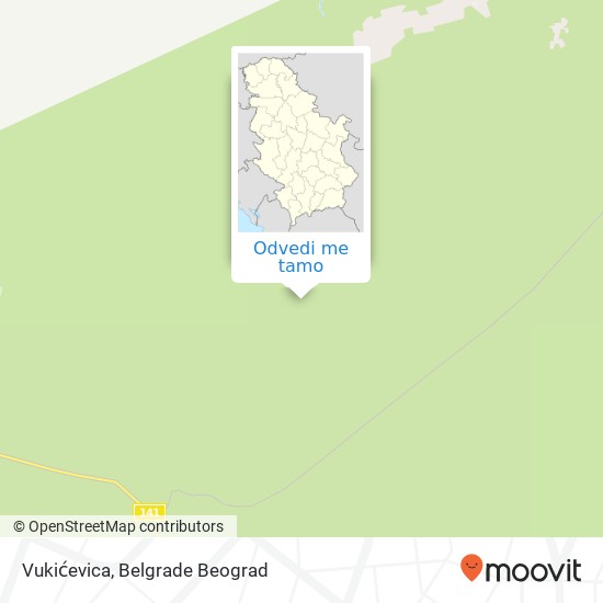 Vukićevica mapa