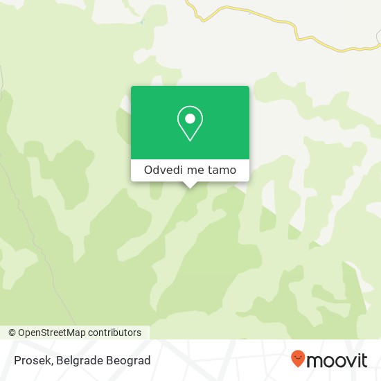 Prosek mapa