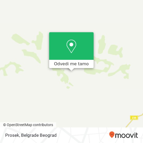 Prosek mapa