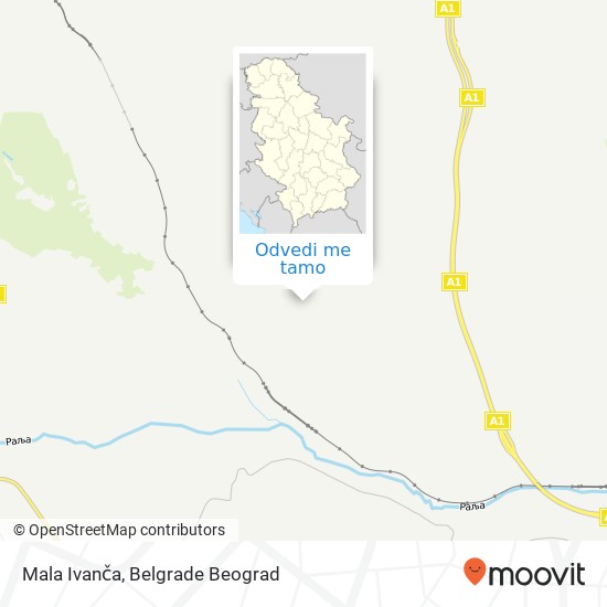 Mala Ivanča mapa