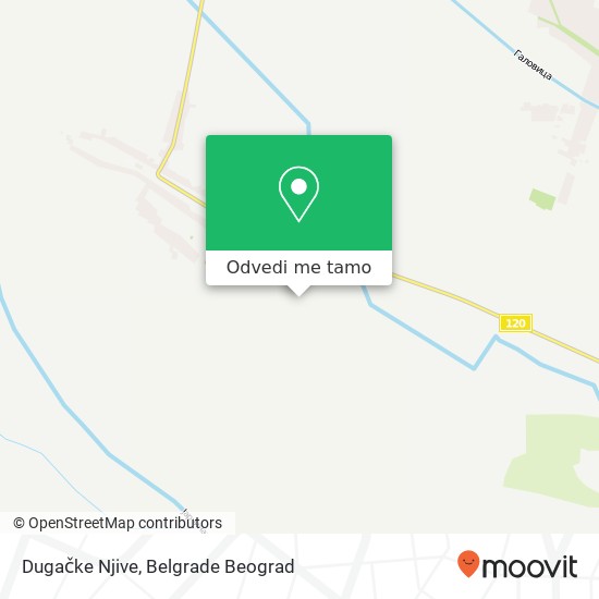 Dugačke Njive mapa