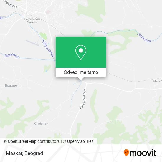 Maskar mapa