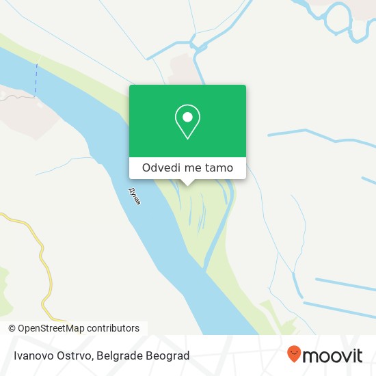 Ivanovo Ostrvo mapa