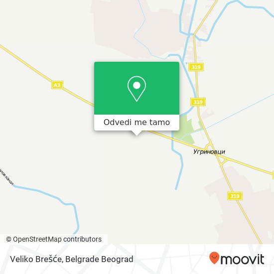 Veliko Brešće mapa