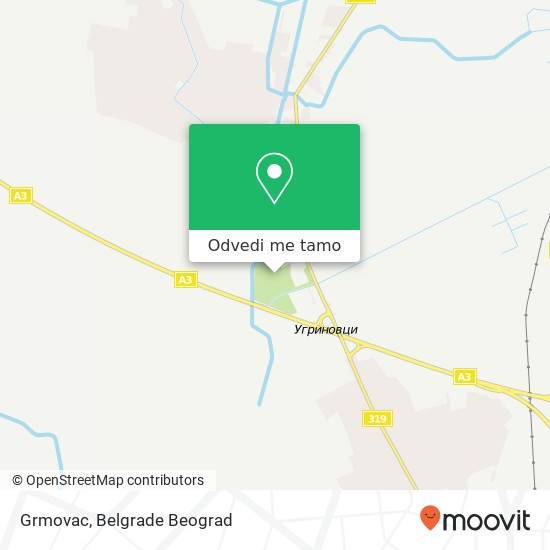 Grmovac mapa