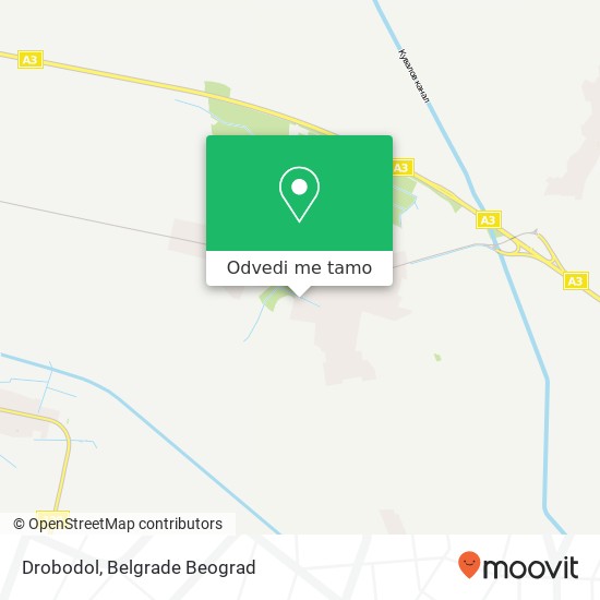 Drobodol mapa