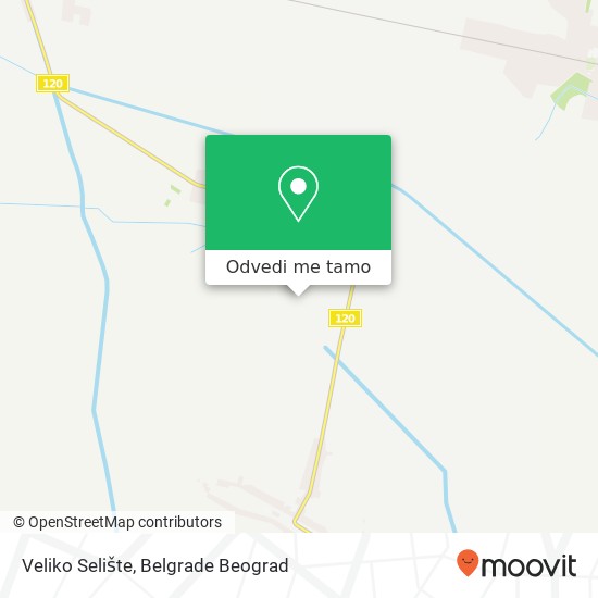 Veliko Selište mapa