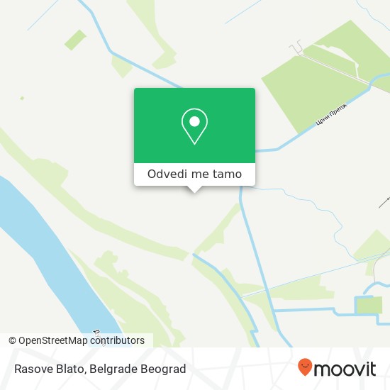 Rasove Blato mapa