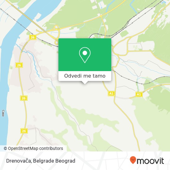 Drenovača mapa