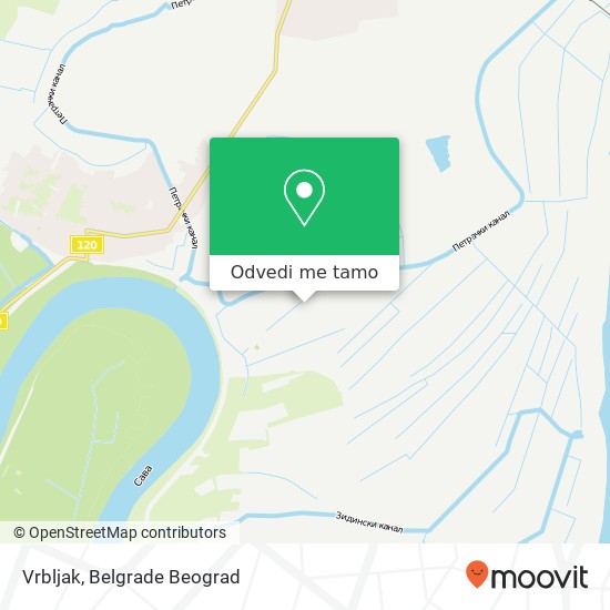 Vrbljak mapa