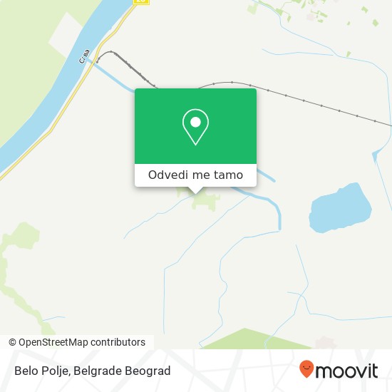 Belo Polje mapa