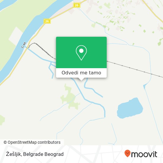 Žešljik mapa