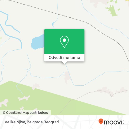 Velike Njive mapa