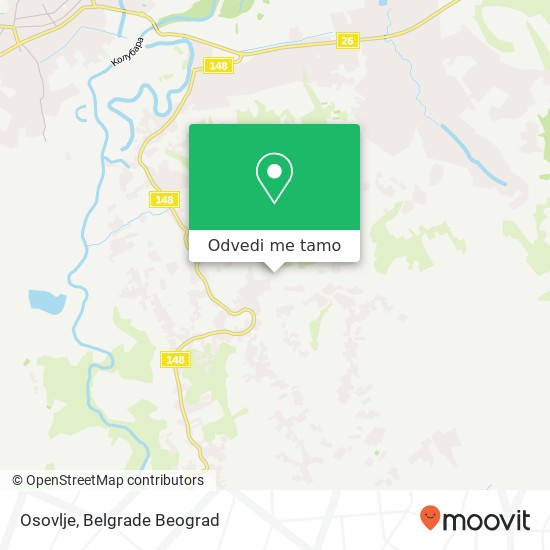 Osovlje mapa